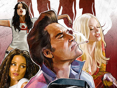 deathproof illustration movieposters posters prints