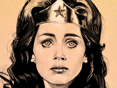 Wonder Woman illustration