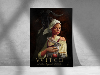 The Witch Print fine art horror horrormovies illustration movieposters
