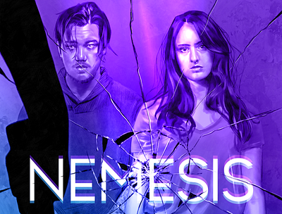 Nemesis color design graphic design illustration movieposter