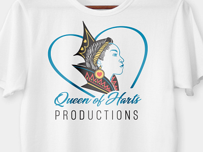 Queen of Harts branding illustration