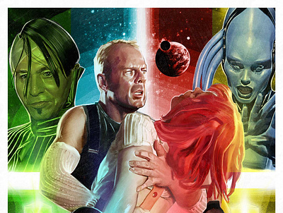 the Fifth Element illustration