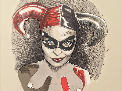 Harley Quinn illustration