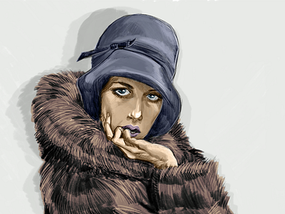 Flapper illustration