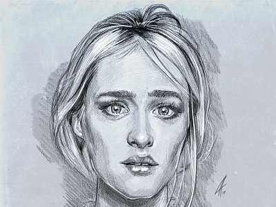 Mackenzie Davis illustration