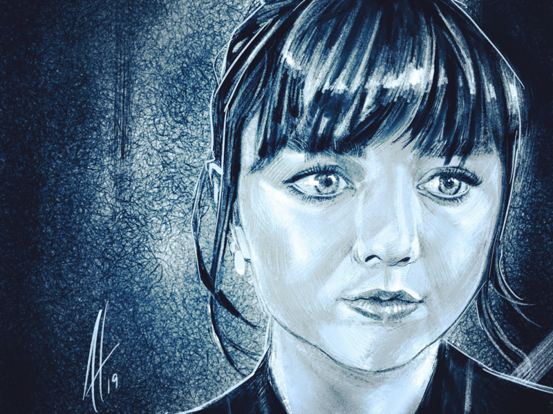 Maise Williams illustration