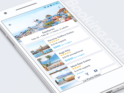 Booking hotel list android app booking booking.com concept makeitbetter redesign ui ux