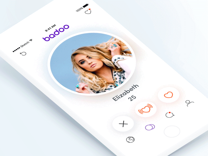 Badoo cards redesign