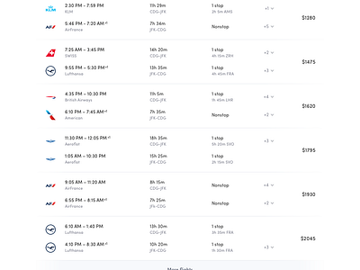 Flight booking by Vitaly Silkin on Dribbble