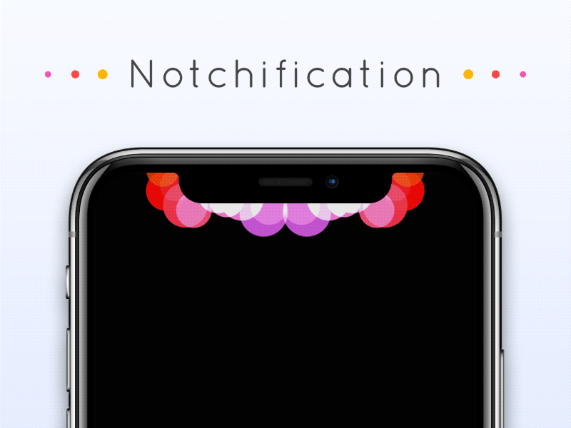 Notchification is live! ios iphone x jailbreak live notification tweak