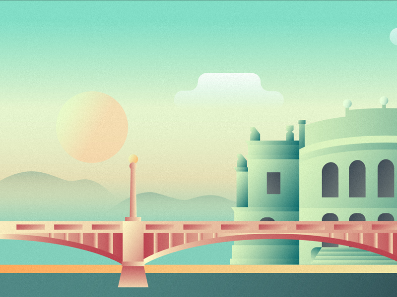 City Illustrations by Rowena Leanne on Dribbble