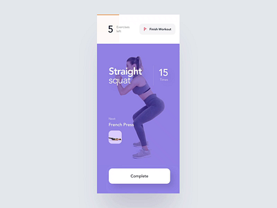 Training Experience iOS animation app behance casestudy clean design fitness gym health interaction interface ios minimal mobile motion product design training ui ux workout