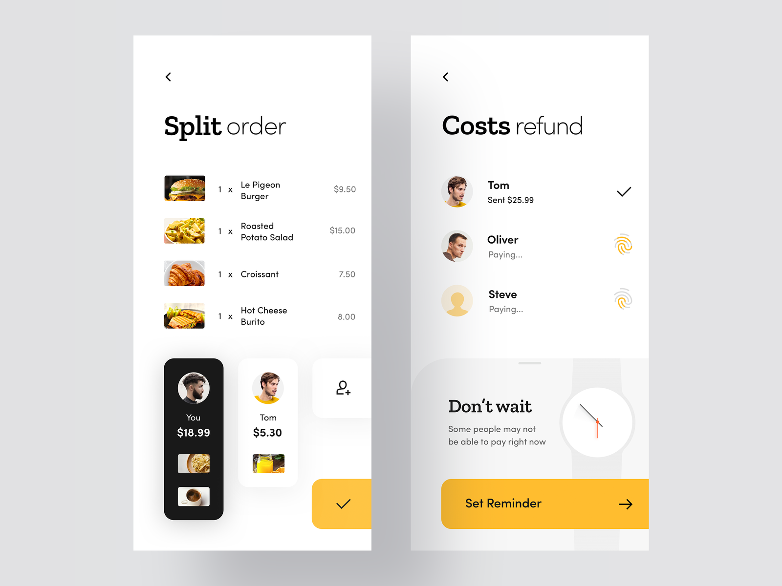 Split Pay App By Den Klenkov On Dribbble