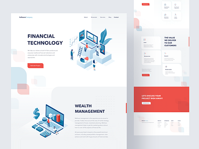 Fintech Landing Page