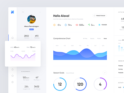 Snowboarding Stats Dashboard