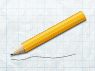 Pencil icon pencil yellow