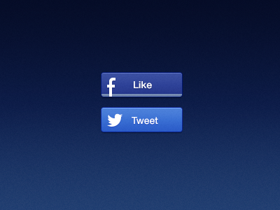 social buttons button facebook social twitter