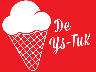 logo Ys Tuk cone ice illustration logo