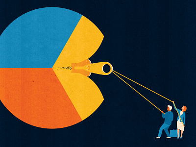 Premium Stock: Business & Editorial analytics business chart conceptual corporate data editorial editorial illustration gap graphic design illustration illustrator infographic infographic design marketplace pie chart report statistical textured