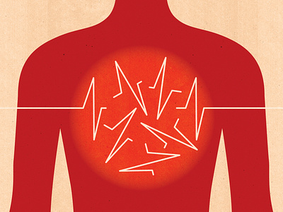 Premium Stock: Medical, Health anatomy cardio cardiology conceptual editorial editorial illustration health healthcare heart illustration illustrator medical medicine texture textured