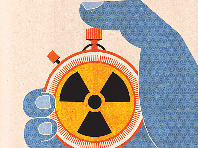 Radiation Exposure atomic energy editorial graphic health illustration laboratory medicine radiation science technology texture textured
