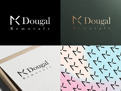 McDougal Removals Logo Design brand identy branding graphic design icon identity logo logo design logo idea logodesign logomark mark modern logo typography vector