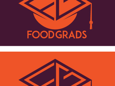 Food Grads Rebranding brand branding food grads logo rebrand