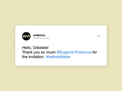 Hello, Dribbble! debut dribbble hello hello dribbble invite webdesign webnos webnosov вебнос вебносов