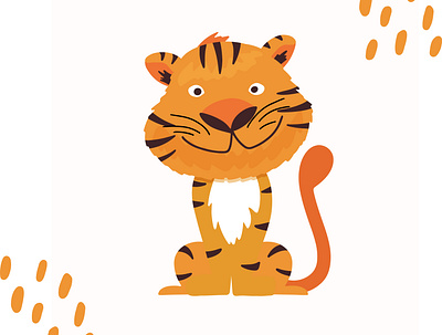 Tiger symbol 2022 design graphic design illustration vector