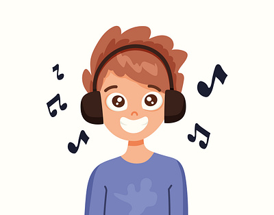 listen to music design graphic design illustration logo vector