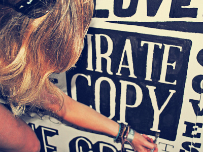 Boardmasters Typography Wall