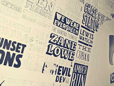 Boardmasters Typography Wall