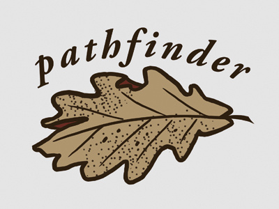 Pathfinder - Front illustration leaf shading texture