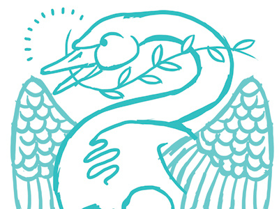 Swan Skull Sketch by Joshua Stipancic on Dribbble