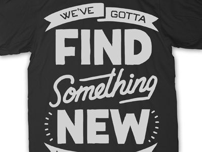 Something Sketch design lettering t shirt t shirt text type typography