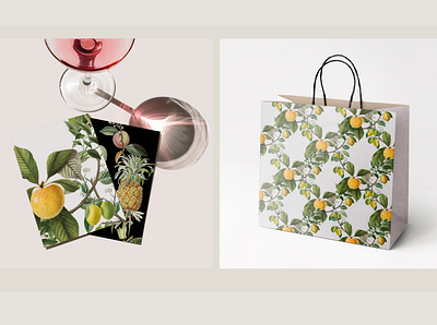 Fruit & Florals Seamless Pattern Bundle design estampa fashion illustration pattern print repeat repeating