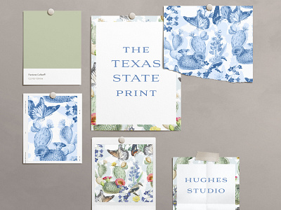 The Texas State Print branding design estampa fashion graphic design illustration pattern print repeat repeating