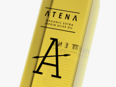 ATENA Olive Oil 3d bottle cg oil olive package