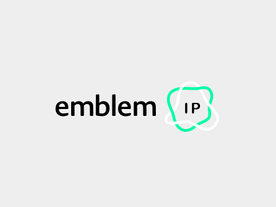Emblem IP brand branding emblem intellectual property law legal logo startups