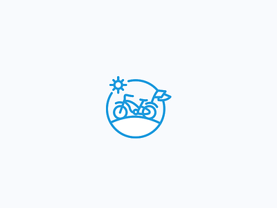 Cruiser Bike bicycle bike cruiser flag icon iconography illustration outdoors spring sun