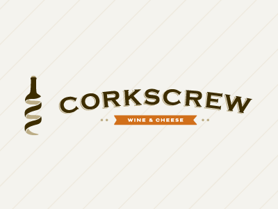 Corkscrew Logo bar corkscrew icon logo wine