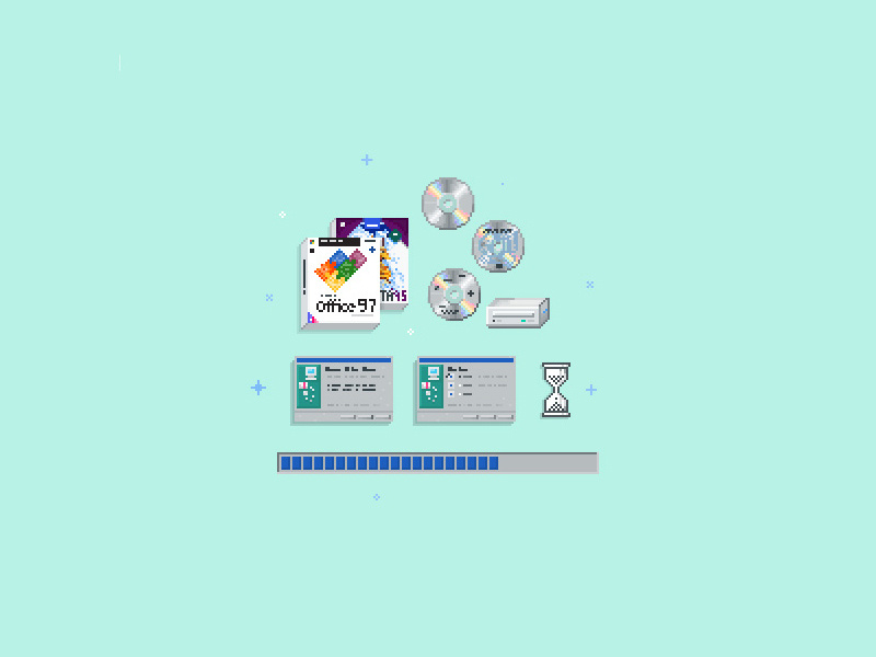 Zapier Pixel Art zapier computers web apps illustration pixel 8bit pixel art