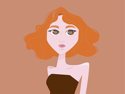 Ginny Weasley art artwork character characterart characterdesign design illustration vector