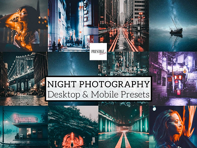 Night Photography Desktop And Mobile Presets adobe lightroom desktop preset editing instagram preset lightroom lightroom app lightroom mobile lightroom preset lightroom template phone presets photography