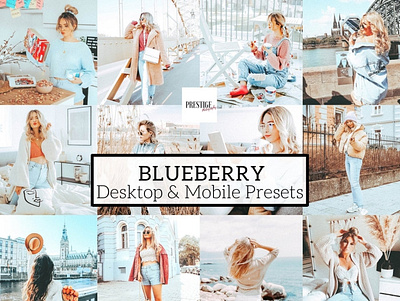 Blueberry Mobile And Desktop Presets adobe lightroom desktop preset editing instagram preset lightroom lightroom app lightroom mobile lightroom preset lightroom template phone presets photography