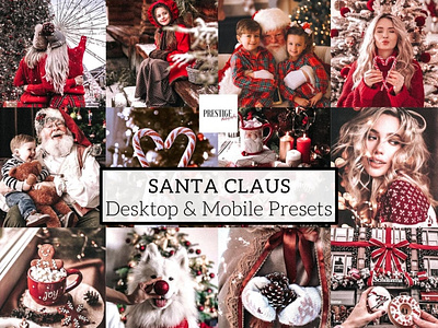 Our Santa Claus Mobile And Desktop Presets adobe lightroom desktop preset editing instagram preset lightroom lightroom app lightroom mobile lightroom preset lightroom template photography