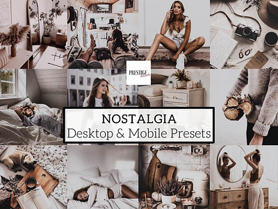 Our Nostalgia Mobile And Desktop Presets adobe lightroom desktop preset editing instagram preset lightroom lightroom app lightroom mobile lightroom preset lightroom template phone presets photography