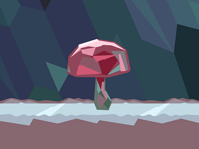 Crystal Mushroom