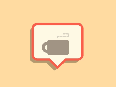 Coffee Icon 2 coffee design icon illustration motion notification