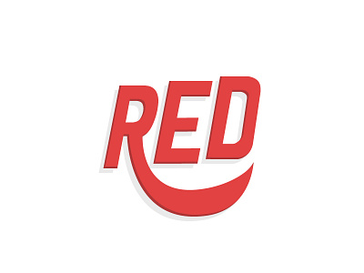 Red Logo 80s branding calligraphy design flat hand lettering icon identity illustration lettering logo logotype mark retro type typography vector web